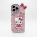 Pink Hello Kitty Rhinestone iPhone Case