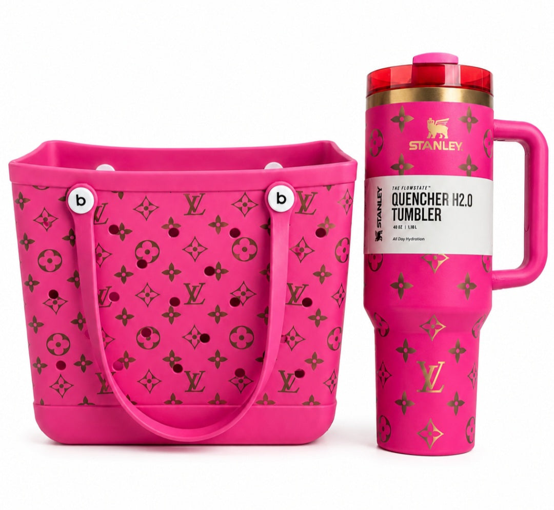 Luxury Tote Bag & Tumbler Gift Set(Pre-order)