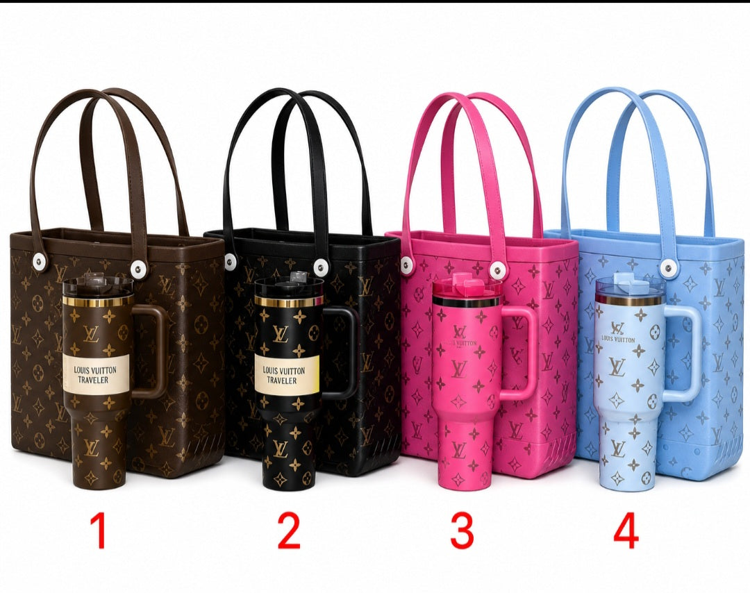 Luxury Tote Bag & Tumbler Gift Set(Pre-order)