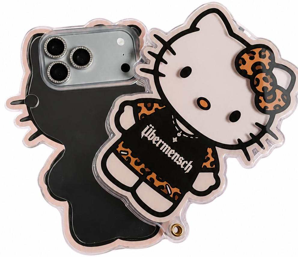 Hello Kitty Light-Up Mirror Case(Comes with extra battery)